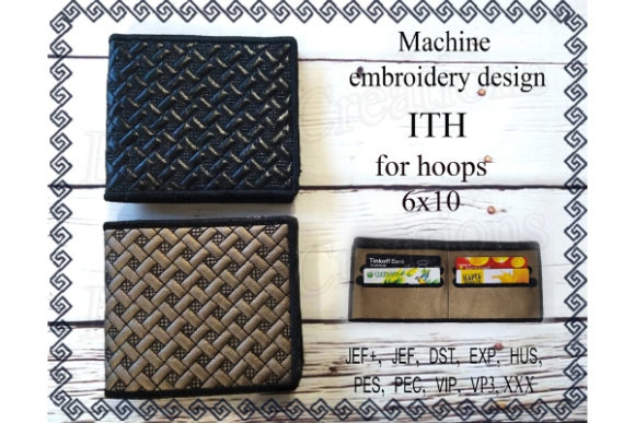 Billfold Embroidery: A Perfect Holiday Gift