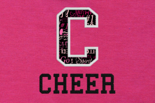 C for Cheer: A Versatile Applique Design