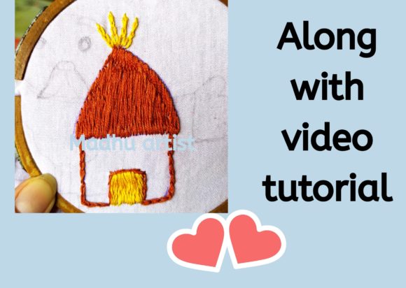 Hut Embroidery Pattern Craft Review